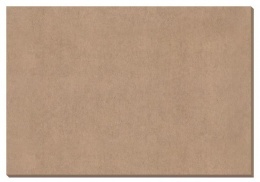Könyökalátét, 595x410 mm, kraft papír, SIGEL "Blanko Natural"
